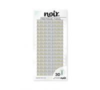 Noir Volume Lashes Pre Made Fan Eyelash Extensions 3D D curl 0.10 10mm Short Stem Russian Lashes