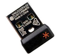 NoirVogel New USB Dongle Unifying Receiver for Mouse and Keyboard - ONLY Compatible with Logitech Product that Have the Unifying Logo (Orange Star, Connects up to 6 Devices, 2.4G Wireless)