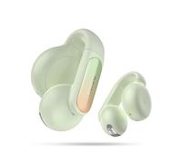 Noise Air Clips 2 Open Ear Clip-On Earbuds, 40Hr Playtime, AirWave™ Technology, Ultra Light Comfort Fit for Sports & Workouts, Low Latency, Water Resistant, Dual Pairing, 1 Year Warranty (Frost Green)