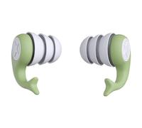 Noise Blocking Ear Plugs, DJ Reusable Silicone Ear Plugs, 1.02x0.83in Waterproof Soft Hearing Protector, Sound Guard Ideal for Workplace, Work, and Noise Sensitivity
