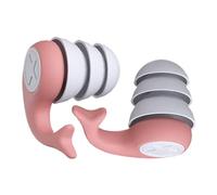 Noise Canceling Earplugs for Sleep - 2.6x2.1cm Reusable Soft Earplugs for Working,Adaptable Water-Resistant Comfortable Lightweight to Carry Hearing Protector Fits Canal Cochlea