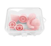Noise Canceling Earplugs - Reusable Ear Plugs, 33dB Noise Reduction, Soft Silicone Hearing Protection, Comfortable Secure Fit | Sleep Aid Snore Blockers for Travel Work Study Quiet Focus Rest Ear Use