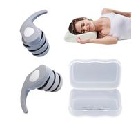 Noise Canceling Earplugs - Soft Noise Cancelling Silicone Gel Earplugs | Musicians Ear Plugs with Case 25dB Reducing for Better Attenuation Work Loud Sound