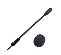 Noise canceling potato chips sound output for go gaming and remote communication, metal microphone can easily install the headset microphone upgrade