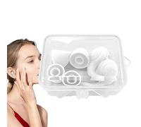 Noise Canceling Sleep Safe Earplugs | 33db Reusable Hearing Protection,Snore Blockers, Soft Earplugs for Noise Sensitivity, Noise-Reducing Comfort Silicone Sleep Aid, Sound Reduction for Sleep
