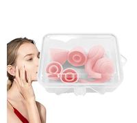 Noise Canceling Sleep Safe Earplugs, 33db Reusable Hearing Protection, Snore Blockers Soft Earplugs, Reusable Noise-Reducing, Ear Defenders Sleep Aid for Sound Reduction, Travel