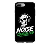 Noise Cancelled Headphones Skull Graphic Case for iPhone 7 Plus/8 Plus