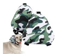 Noise Cancelling Ear Muffs for Dogs - Adjustable Calming Ear Cover, Hearing Protection Gear for Noisy Environments | Quiet and Comfortable Support for Pets During the Dog