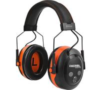 Kerbl Multimedia Ear Defenders with Radio Function Connected to Mobile Phone via Bluetooth with Integrated Microphone for Calling 345131