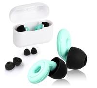 Noise Cancelling Ear Plugs for Sleeping, Swimming, Studying, Working, Concerts - 3-Layer Noise Reduction (Green)