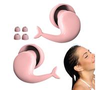 Noise Cancelling Ear Plugs | Reusable Soft Silicone Fishtail Water Sports Accessory | Sleeping Noise Cancelling Ear Plugs | for Snoring Travel Home Airplane Plane Flying Work Construction Music