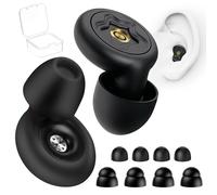 Noise Cancelling Ear Plugs, Silicone Ear Plugs for Sleeping with 4 Pairs Eartips & Case, 45dB Blocking Reusable Sleeping E_ar Plug_s for Traveling Working