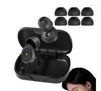 Noise Cancelling Ear Plugs | Silicone Earplugs for Sleep | Hearing Protection for Work, for Sleeping and Snoring Air Travel Work Concert Festival Motorcycle Construction Site Deep Concert