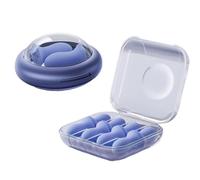 Noise Cancelling Ear Plugs - Studying Earplugs, Reusable Soft Silicone Sound Blocking Earplugs, Comfortable Hearing Protection for Light Sleepers Students Musicians | Sleep Ear Plugs for Home Office A