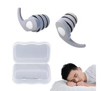 Noise Cancelling Ear Plugs - Super Soft, High-Fidelity, Silicone Comfortable Ear Plugs,25dB Reusable Musicians with Case for Sleep Noise Sensitivity, Traveling, Concerts & Studying