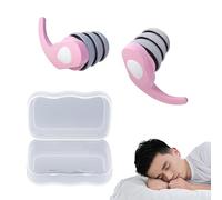 Noise Cancelling Ear Plugs, Super Soft, High-Fidelity, Silicone Comfortable Ear Plugs, Silicone Comfortable 25dB Noise Reducing Reusable Musicians With Case For Sleep, Sensit