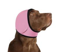 Noise Cancelling Ear Wrap, Dog No Shake Ear Muffs Noise Protection Firework Thunder Vacuum, Adjustable Calming Dog Ear Protection, Soft Breathable for Grooming, for Grooming Bathing & Swimming (1,M)