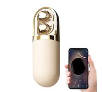 Noise Cancelling Earbuds - Invisible In Ear Wireless Earphones Vibration Style Audio Device Compact Fit Sound Isolation Music Listening Gadget | for Running Sports Work Travel Office Fitness Meeting