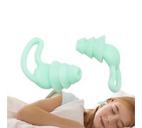 Noise Cancelling Earplugs - 2 Pieces Reusable Sleep Aid Silicone Ear Plugs for Sleep - Party Office Travel Hotel Apartment Dorm Swimming Concert