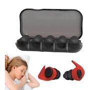 Noise Cancelling Earplugs - Cushioned Adaptive Fit Pods, Gentle Sound Reduction Protection, Durable Multipurpose Quiet Aid | Reading Concentration Dorm Rest Commute Calm use for Daily Needs