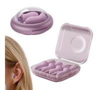 Noise Cancelling Earplugs - Portable Ear Plugs | Hearing Protection - for Light Sleepers, Students, Home, Motorcyclists, Bedtime, Air Travel, Learning, Concerts, Construction Sites