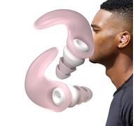 Noise Cancelling Earplugs | Reusable Ear Plugs | 1 Pair Silicone Hearing Protection| Ear Plugs Noise Cancelling |Student Study Oval-Designed Hearing Protection Earbuds for Concerts, Live Events