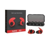 Noise Cancelling Earplugs - Soft Flexible Multipurpose Side Sleeper Ear Plugs, Sound Proof Reusable, Sleeping Ear Plug Kit | Studying Travel Reading Concert Work Noise Reduction Sleep Set