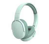 Noise Cancelling Headphones, Wireless Bluetooth Headphones Over Ear Headphones, Hi-Res Audio, Deep Bass, HiFi, Stereo Sound, Memory Foam Ear Cups, for Travel, Home Office Green