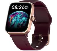 Noise ColorFit Pro 4 Alpha Smart Watch - Deep Wine with Silicone Band, Purple