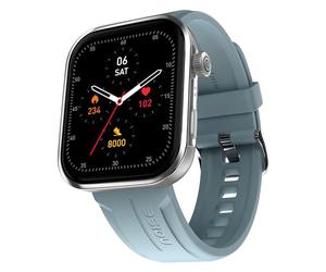Noise ColorFit Pro 5 Max 1.96" AMOLED Display Smart Watch, 7Day Battery, BT Calling, SoS Technology, Workout Analysis, Rapid Health Tracking, Custom Button, Custom Button, 1Year Warranty (Space Blue)