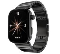 Noise Pro 6 Max Smart Watch Intelligent AI, Endless AI Watch Faces, AI Companion, 1.96” AMOLED, Stainless Steel Build, Built-in GPS, 5 ATM, EN2 Processor, for iOS & Android(Chrome Black)