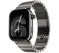 Noise ColorFit Pro 6 Max Smart Watch - Titanium with Titanium Metallic Band, Silver/Grey