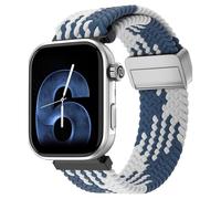 Noise ColorFit Pro 6 Smartwatch, AI Companion & Watchfaces, 1.85" AMOLED, EN2 Processor, Nebula UI 2.0, Health Tracking, Emergency SOS, Compatible with iOS & Android, 1 Year Warranty (Arctic Weave)