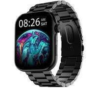 Noise ColorFit Ultra 3 Smart Watch - Elite Black with Metal Strap, Black