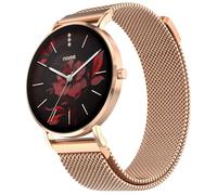 Noise Diva 2 Fashion Smart Watch for Women - Sleekest Dial, 36mm AMOLED Display, Snug Fit, Improved Female Cycle Tracker, BT Calling, Sleep Tracking, AI Voice Assistant, Password Protection-Rose Link