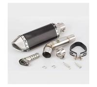 Noise Eliminator For CBF600 Motorcycle CBF 600 Mid Section Exhaust Pipe For Scooter For Hornet 2007-2013 CBR 650f(C)