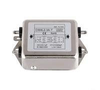 Noise Filtering Power Filter SinglePhase DoubleSection 3A1020A CW4L220AT for Stable Power Supply in Various Applications (CW4L2-3A-T)