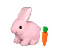 Noise for Baby My Realistic Bunny Realistic Bunny For Kids Perfect Impersonator Of Bunny Kind Bunny Toys For Kids Jumping Twitching And Shaking Ears Handmade Interactive Easter Eggs for (B, One Size)
