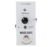 Noise Gate Guitar Pedal, Noise Gate Pedal Guitar for Pure Sound 2 Modes Guitar Noise Suppressor Effect Distortion Pedal for Electric Guitar Aluminum Alloy Shell True Bypass