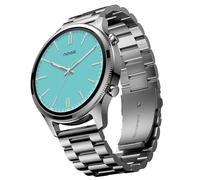 Noise Halo Plus Metallic Smartwatch, 1.46' AMOLED, Stainless Steel Straps, BT Calling, 100+ Watchfaces, 100+ Sport Modes, Multi Health Trackers, Water & Dust Resistant, 1 Year Warranty (Elite Silver)