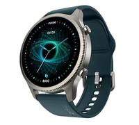 Noise Halo Premium Metallic Smartwatch, 1.43" AMOLED Display, 7 Day Battery, BT Calling (Make/Answer), Dust & Water Resistant, 100+ Sport Modes, NoiseFit App Supprt, 1 Year Warranty (Forest Green)