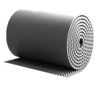 Noise Insulation Soundproofing Foam, 7cm Thick Studio Acoustic Mat, 10m/Roll Self-Adhesive Fire Resistant Sound Dampening Panels For Studios Office Home (Color : Gray, Size : 30m/98.42ft)