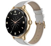 Noise NoiseFit Diva Smart Watch - White, Leather Strap, White