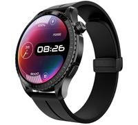 Noise NoiseFit Origin Smart Watch - Midnight Black with Black Silicone Band, Black