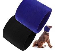 Noise Place 2-Piece Dog Warmer: Neck & Ear Wrap, Knit Snood Headwear for Comfort & Anti-Anxiety, Winter Dog Hat (23 x 20 cm)