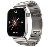 Noise Pro 6 Max Smart Watch Intelligent AI, Endless AI Watch Faces, AI Companion, 1.96” AMOLED, Stainless Steel Build, Built-in GPS, 5 ATM, EN2 Processor, for iOS & Android(Pure Titanium)