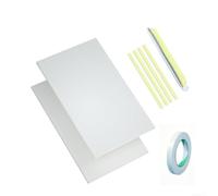 Noise Reducing AC Side Panel 11x17 High Density Foam | Includes double-sided tape, simple DIY installation, no tools required, quick setup process, secure bond