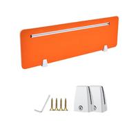 Noise Reducing Acoustic Desk Divider Panel - Essential Workspace Solution for Office, Home, Libraries & Schools with Cable Management