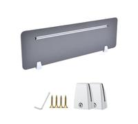 Noise Reducing Acoustic Desk Divider Panel - Essential Workspace Solution for Office, Home, Libraries & Schools with Cable Management