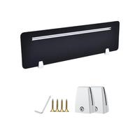 Noise Reducing Acoustic Desk Divider Panel - Essential Workspace Solution for Office, Home, Libraries & Schools with Cable Management